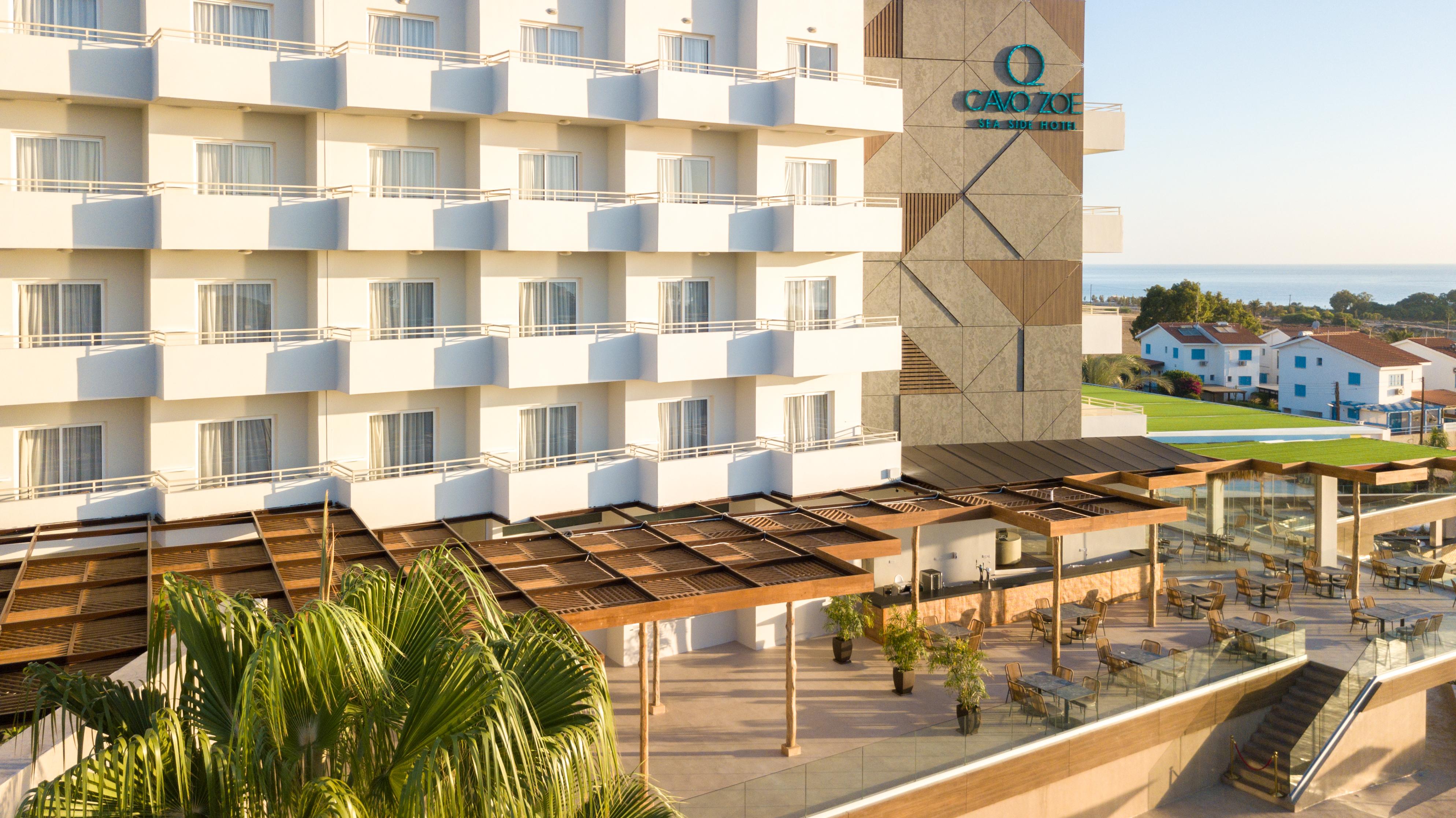 Iris Beach Hotel Protaras Bagian luar foto