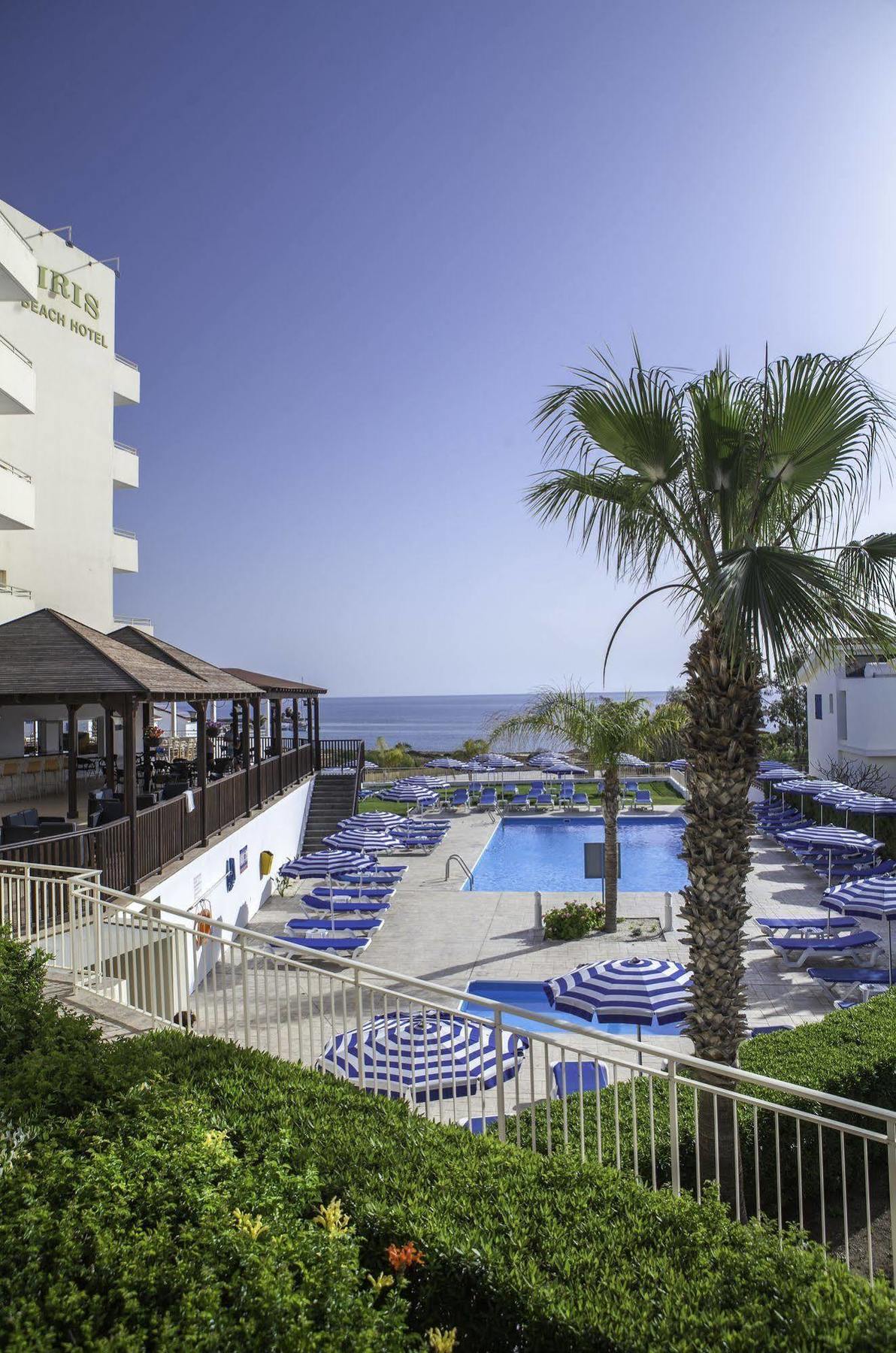 Iris Beach Hotel Protaras Bagian luar foto
